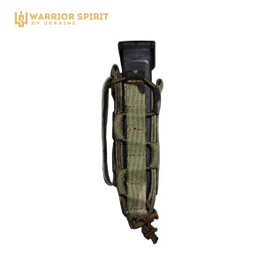 Підсумок під двухрядний пістолетний магазин Warrior Spirit WS-PM2 Multicam. Photo 3